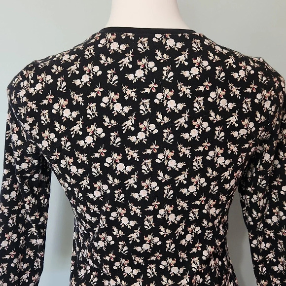 Lauren Ralph Lauren Floral 3/4 Sleeve Top - Picture 11 of 14